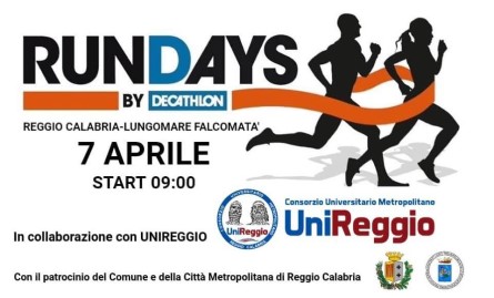 Rundays Decathlon il 7 Aprile approda a Reggio