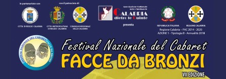 Festival Nazionale del cabaret "Facce da bronzi" - VII edizione
