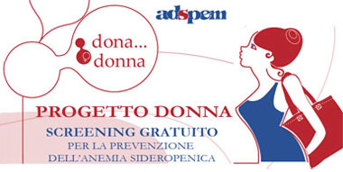 Dona Donna - Progetto donna Screening gratuito per la prevenzione dell'anemia sideropenica