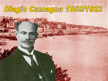 Biagio Camagna - Cartolina commemorativa