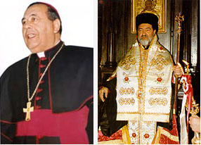 Sua Eccellenza Rev.ma Mons.Vittorio Mondello - Sua Eminenza Gennadios