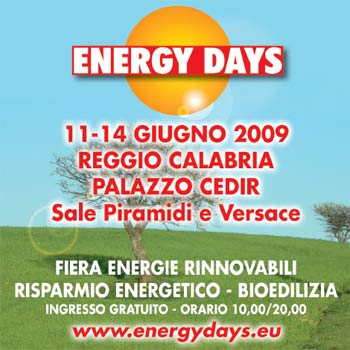 Energy Days - Fiera energie rinnovabili risparmio energetico-bioedilizi 