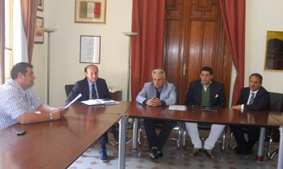 Operatori mercatali ricevuta a Palazzo San Giorgio