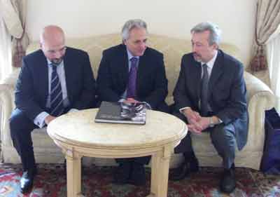 Incontro Sindaco Demetrio Arena con il Console russo Valdimir Korotkov