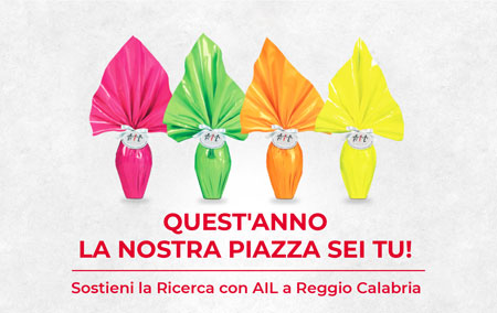 Iniziativa AIL a Reggio Calabria: Quest'anno la nostra piazza sei tu